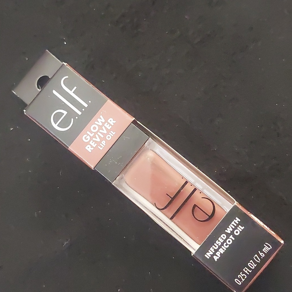new‎ Elf glow reviver lip oil honey talks